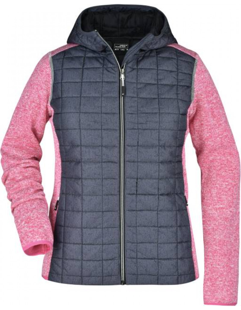 Jachetă hibridă tricotată pentru femei